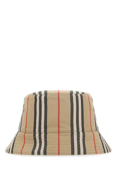 Burberry Embroidered Cotton Hat