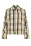 Burberry Checked Cotton-flannel Harrington Jacket In Huskipcheck