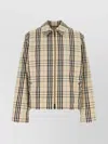 Burberry Check Cotton Harrington Jacket