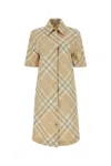Burberry Check Cotton Shirt Dress