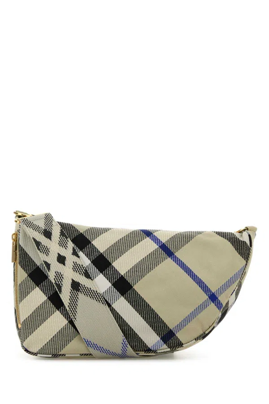 ショルダーバッグ・ポシェット Burberry Embroidered fabric medium Shield crossbody bag Burberry Medium Shield Leather Crossbody Messenger Bag