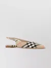 Burberry Check Birdie Slingback Ballerina Flats Women In Multi
