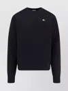 Burberry Cotton Sweatshirt With Logo Embroidery