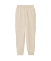 Burberry Embroidered Logo Track Pants In Nude