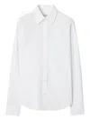 Burberry Regular Fit Cotton Poplin Formal Shirt Clothing In White
