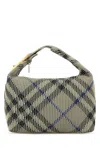 Burberry Women Embroidered Nylon Mini Peg Handbag