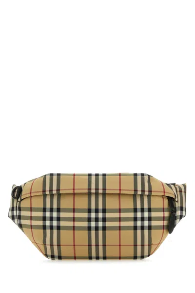 Burberry Embroidered Nylon Sonny Belt Bag