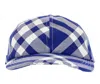 Burberry Embroidered Polyester Blend Baseball Cap In Blue