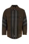 Burberry Washed Check Workwear Jacket