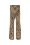 Burberry Embroidered Polyester Blend Pants For Men