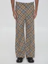 Burberry Embroidered Polyester Blend Pant