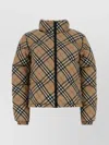 Burberry Womens Sand Ip Check Check-print Hooded Shell-down Jacket In Multi