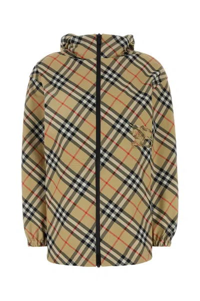 Burberry Embroidered Polyester Jacket