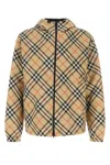 Burberry Men Embroidered Polyester Reversible Jacket