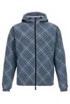 Burberry Reversible Check Jacket In Multi