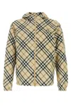 Burberry Short Reversible Down Jacket In Grainipcheck