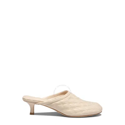 BURBERRY BURBERRY EMBROIDERED QUILTED MULES