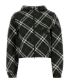 Burberry Embroidered Polyester Reversible Jacket In White