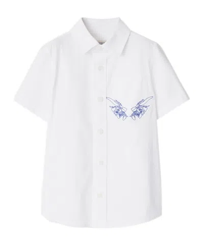 BURBERRY EMBROIDERED SHIRT