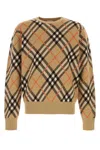 Burberry Ered Wool And Mohair Pullover Sweater
