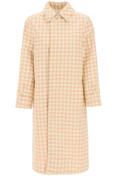 BURBERRY BURBERRY EMBROIDERED TWILL COAT
