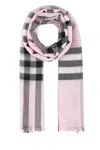 Burberry House Check Wool-silk Blend Scarf