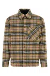 Burberry Embroidered Wool Jacket In Multi