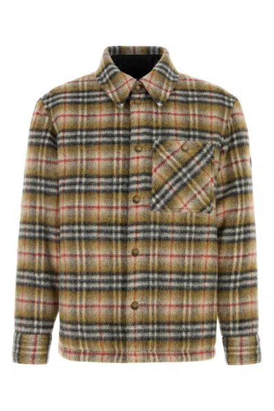 Burberry Embroidered Wool Jacket In Multi