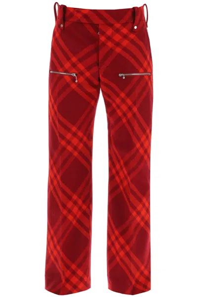 Burberry Embroidered Wool Pant