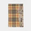 Burberry Embroidered Wool Scarf