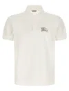 Burberry Polo Shirt Featuring Embroidery Ribbed Collar In Animal Print