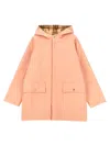 Burberry Emile Reversible Coat In Multicolor