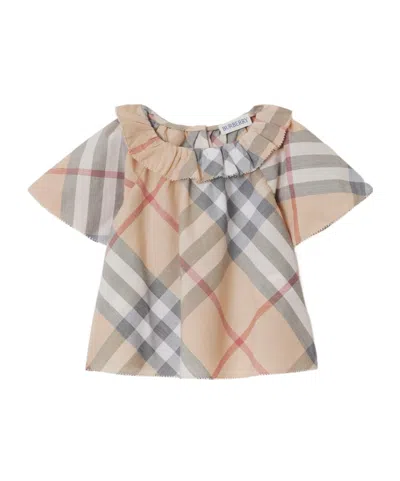 Burberry Kids' Emmie Dress Set In Nude