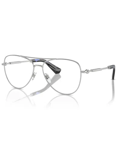 Burberry Emporio Armani Men's Eyeglasses, Ea1059 In Silver