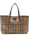Burberry Ll Highlands Md Tote Www In Brown