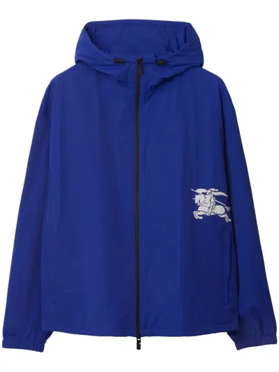 Burberry Equestrian Knight-applique Hooded Jacket