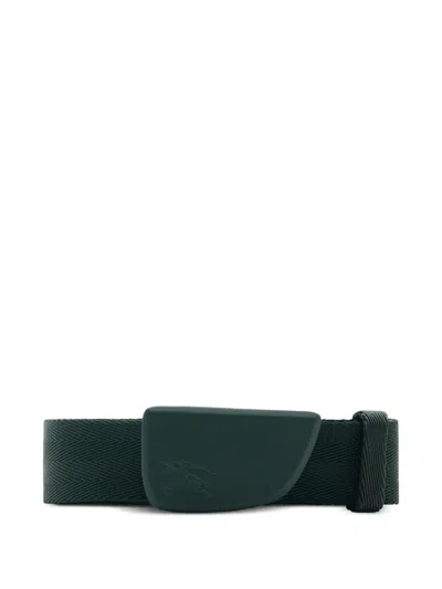 Burberry Equestrian Knight Belt In Green