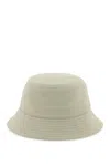 BURBERRY EQUESTRIAN KNIGHT BUCKET HAT FOR MEN IN NEUTRAL COLOR
