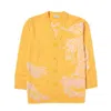 Burberry Equestrian Knight Cashmere Sweater In Orange