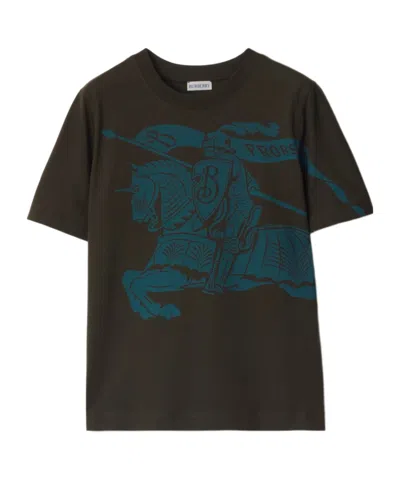 BURBERRY BURBERRY EKD-MOTIF CREWNECK T-SHIRT
