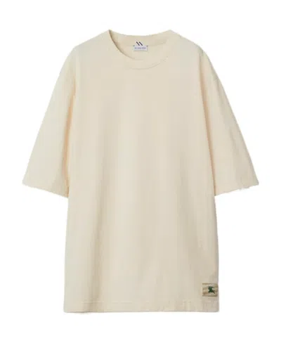 BURBERRY BURBERRY LOGO PATCH CREWNECK T-SHIRT