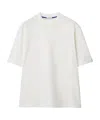 Burberry Ekd Logo T-shirt In White
