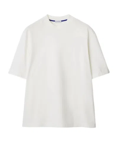 BURBERRY BURBERRY EQUESTRIAN KNIGHT MOTIF CREWNECK T-SHIRT