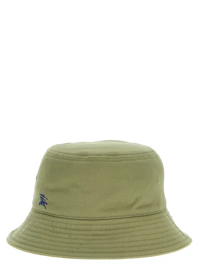 Burberry 'equestrian Knight Design' Bucket Hat In Green