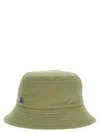 Burberry 'equestrian Knight Design' Bucket Hat In Green