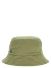 Burberry 'rider Knight Design' Bucket Hat In Green