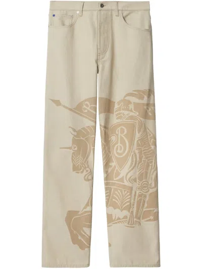 BURBERRY EQUESTRIAN KNIGHT JEANS