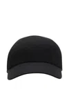Burberry Equestrian Knight-motif Baseball Cap In Black