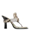 Burberry Equestrian Knight Motif Bay Sandals