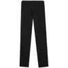Burberry Equestrian Knight-motif Tailored Trousers In Black